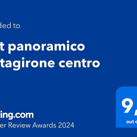 Loft Panoramico Caltagirone Centro Apartment Luaran gambar